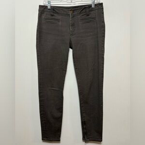 Cabi Zip Ankle Skinny Jeans Womens Size 6